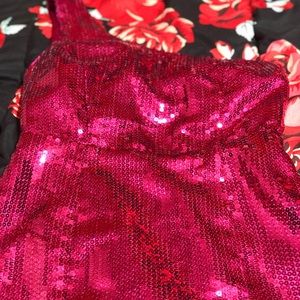 Sequence one shoulder dress